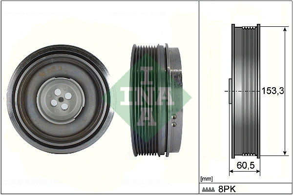 Belt Pulley, crankshaft